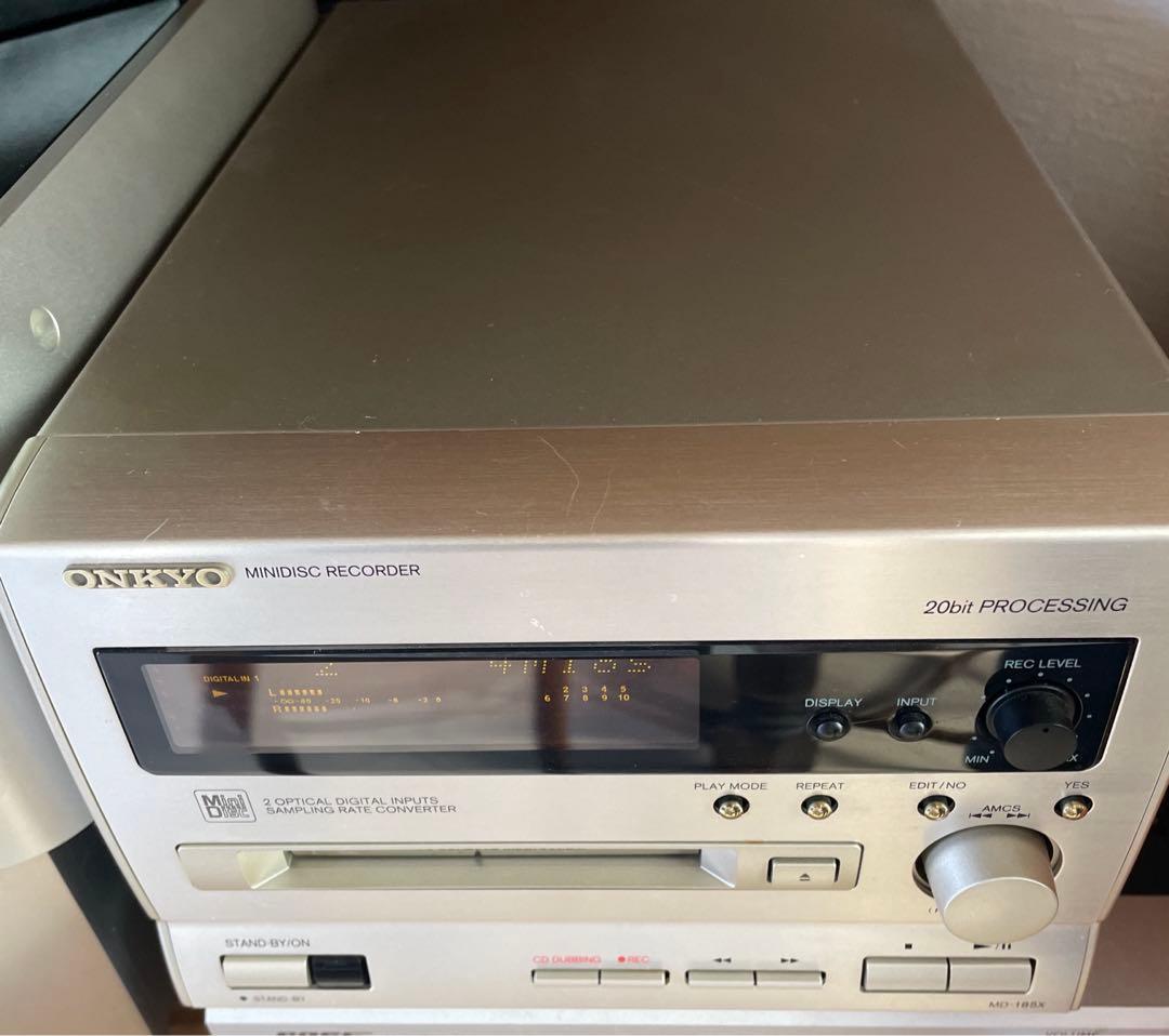 Onkyo MD プレーヤー MD185 希少 動作品 オンキョー