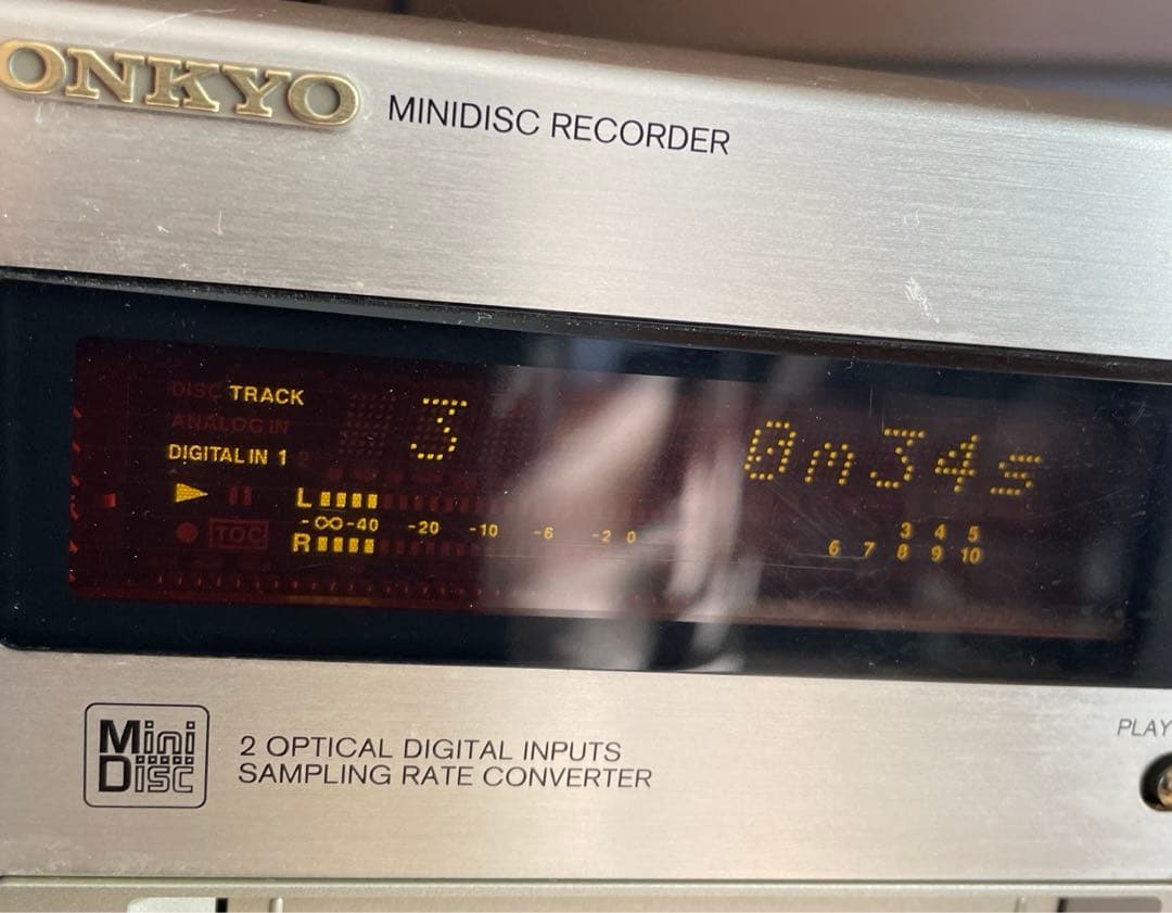 Onkyo MD プレーヤー MD185 希少 動作品 オンキョー