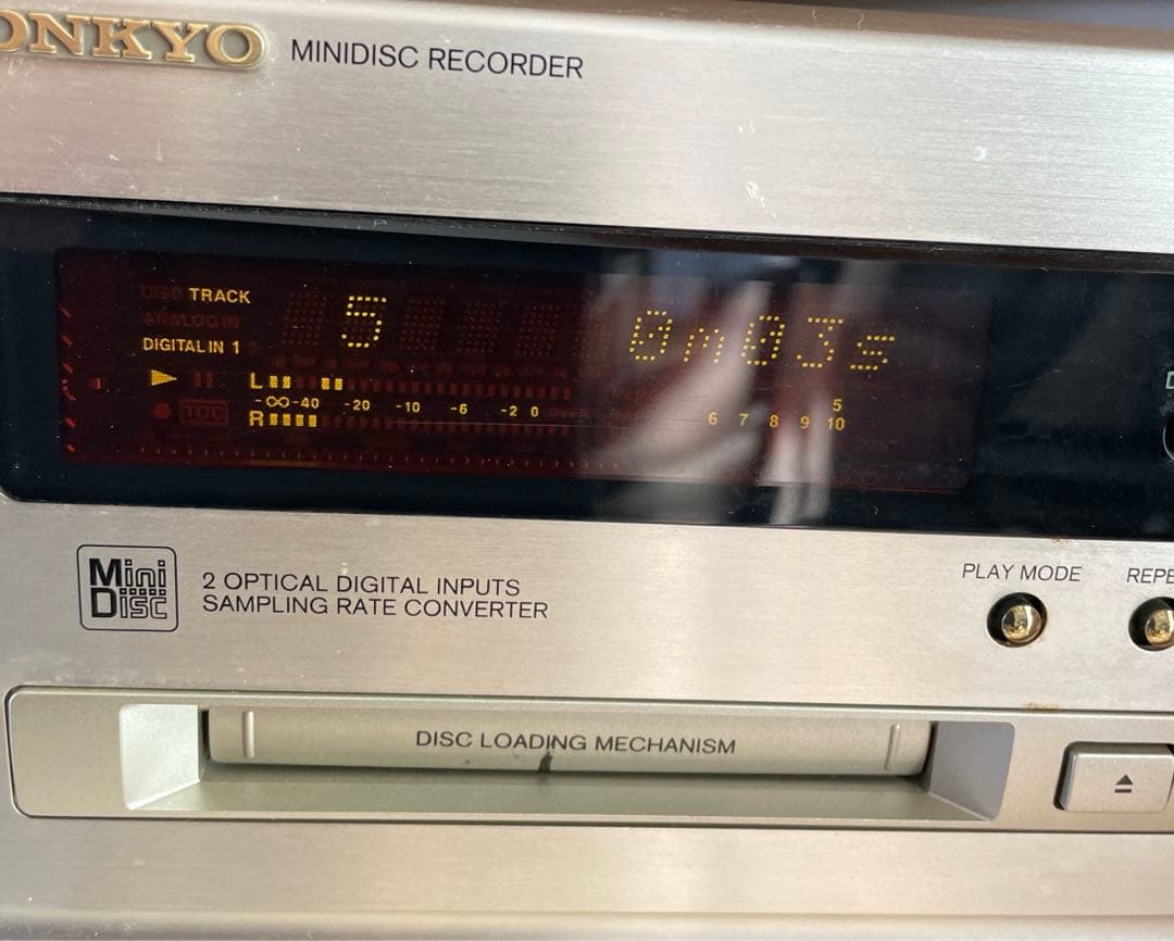 Onkyo MD プレーヤー MD185 希少 動作品 オンキョー