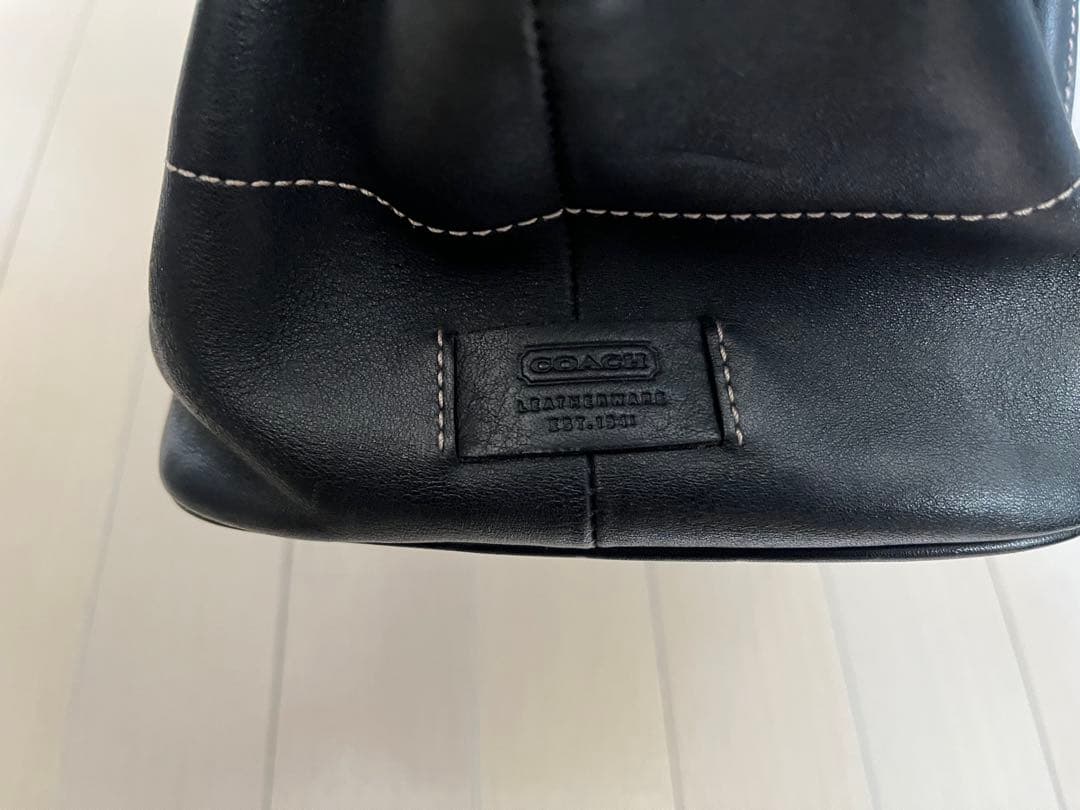 マ*ス様 【美品☆】コーチ　COACH トートバッグ　レザー　ブラック　A4 ビ