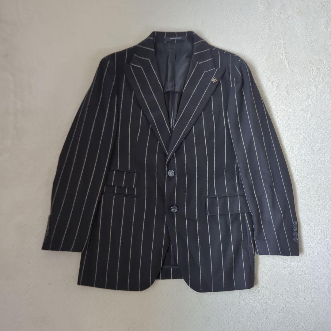 【コラボ】タリアトーレ シングルスーツ セットアップ ストライプ 46 M 美品