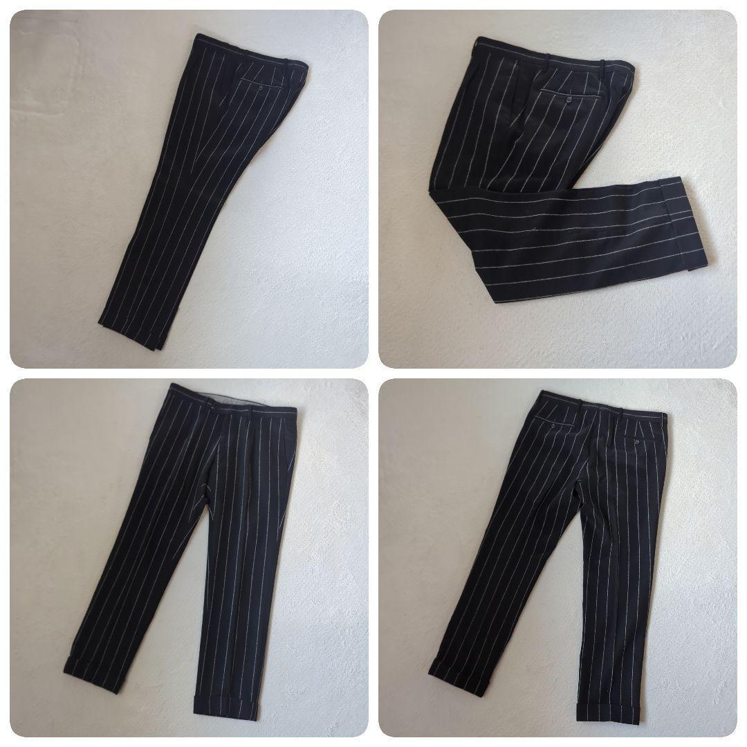 【コラボ】タリアトーレ シングルスーツ セットアップ ストライプ 46 M 美品