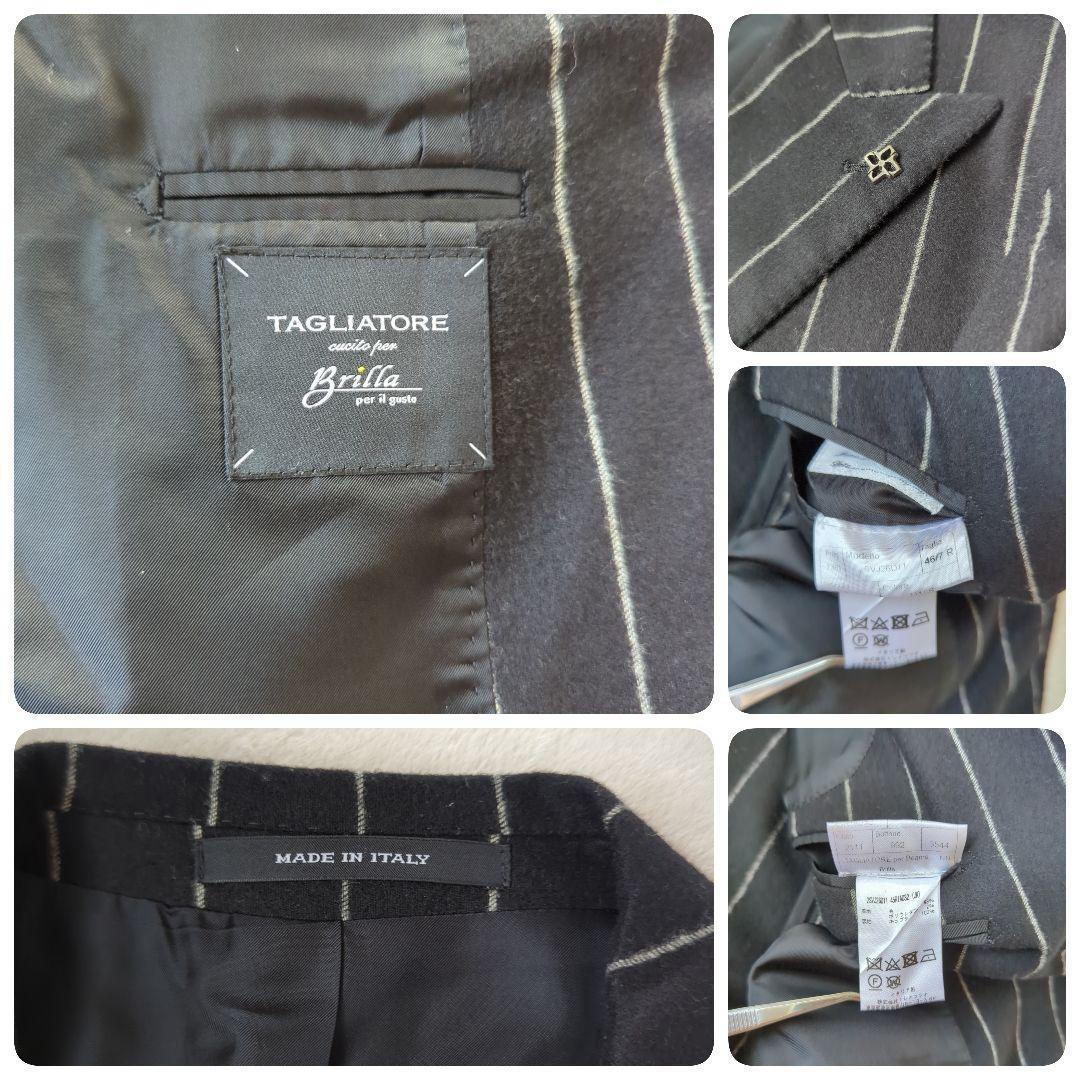 【コラボ】タリアトーレ シングルスーツ セットアップ ストライプ 46 M 美品