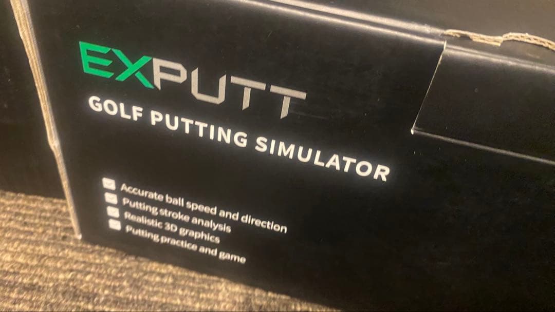 EXPUTT ゴルフ パター シミュレーションEX500D