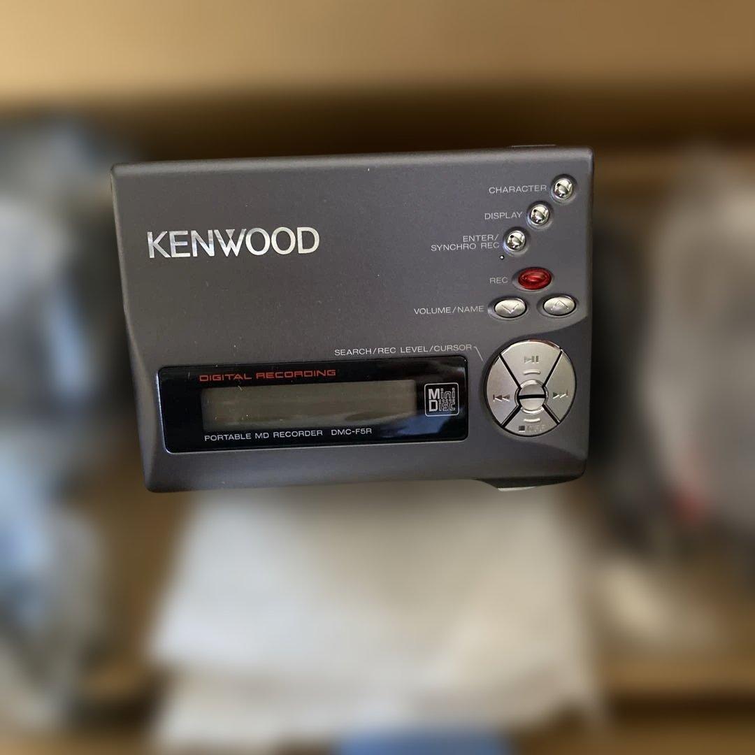 d*9様 【ジャンク】KENWOOD DMC‑F5R ポータブルMDレコーダ