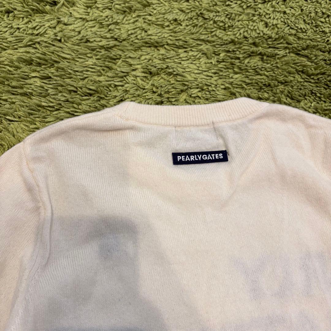 パーリーゲイツ PEARLYGATES ニットセーター カシミヤ混 サイズ0