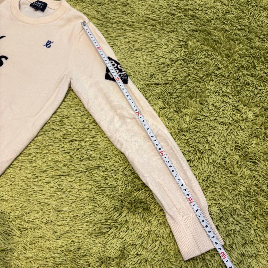 パーリーゲイツ PEARLYGATES ニットセーター カシミヤ混 サイズ0