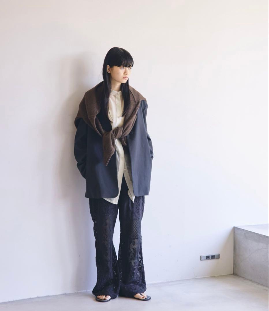 todayful パッチワークレースパンツ　38サイズ