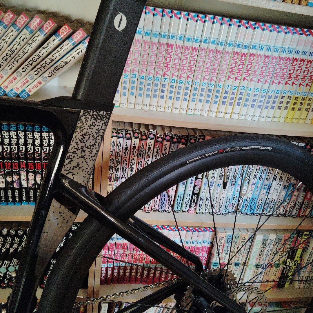 CUBE JAVA-S6 ロードバイクフレーム CUBEのシールは後付けです