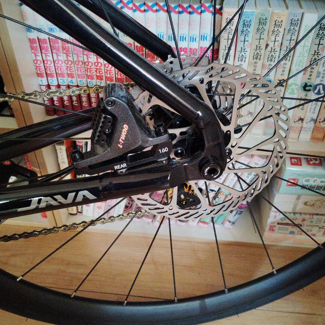 CUBE JAVA-S6 ロードバイクフレーム CUBEのシールは後付けです