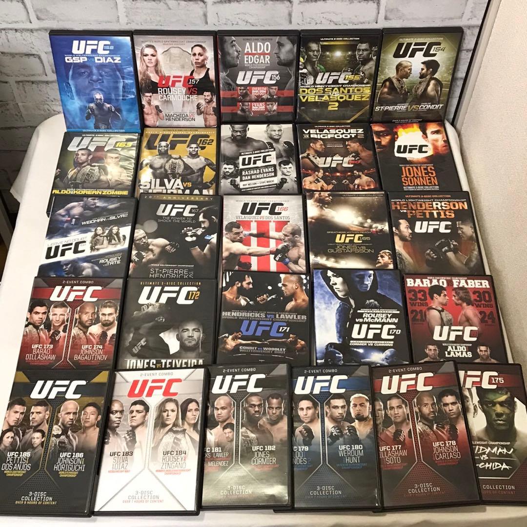 UFC DVD まとめ売り 66本セット