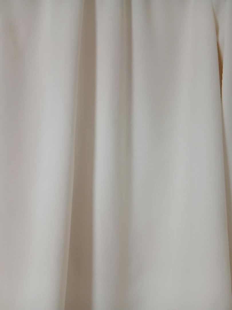 セオリーリュクス　アイボリー スタンドカラーシャツ 長袖