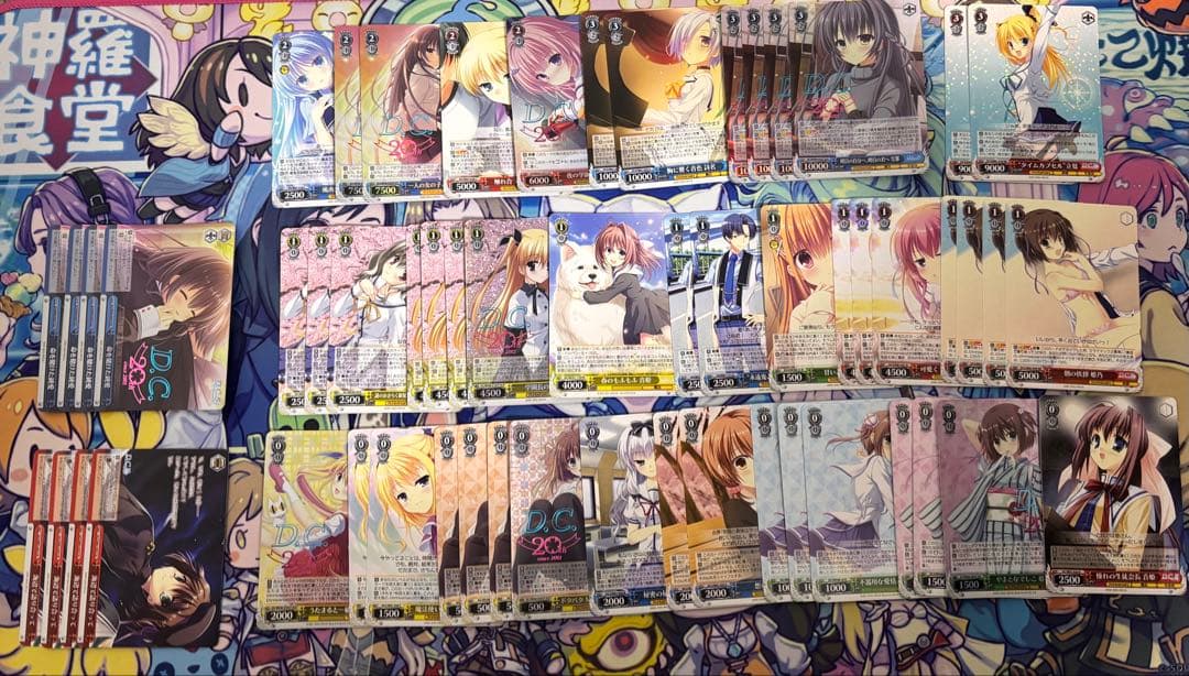 ヴァイスシュヴァルツ　D.C. ダ・カーポ　8枝　デッキ　スリーブ　パーツ付き