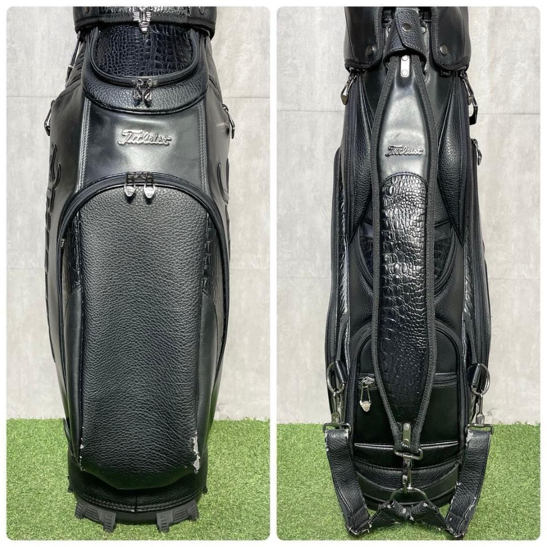【激レア】タイトリスト ブラックリミテッド キャディバッグ ゴルフバッグ 限定