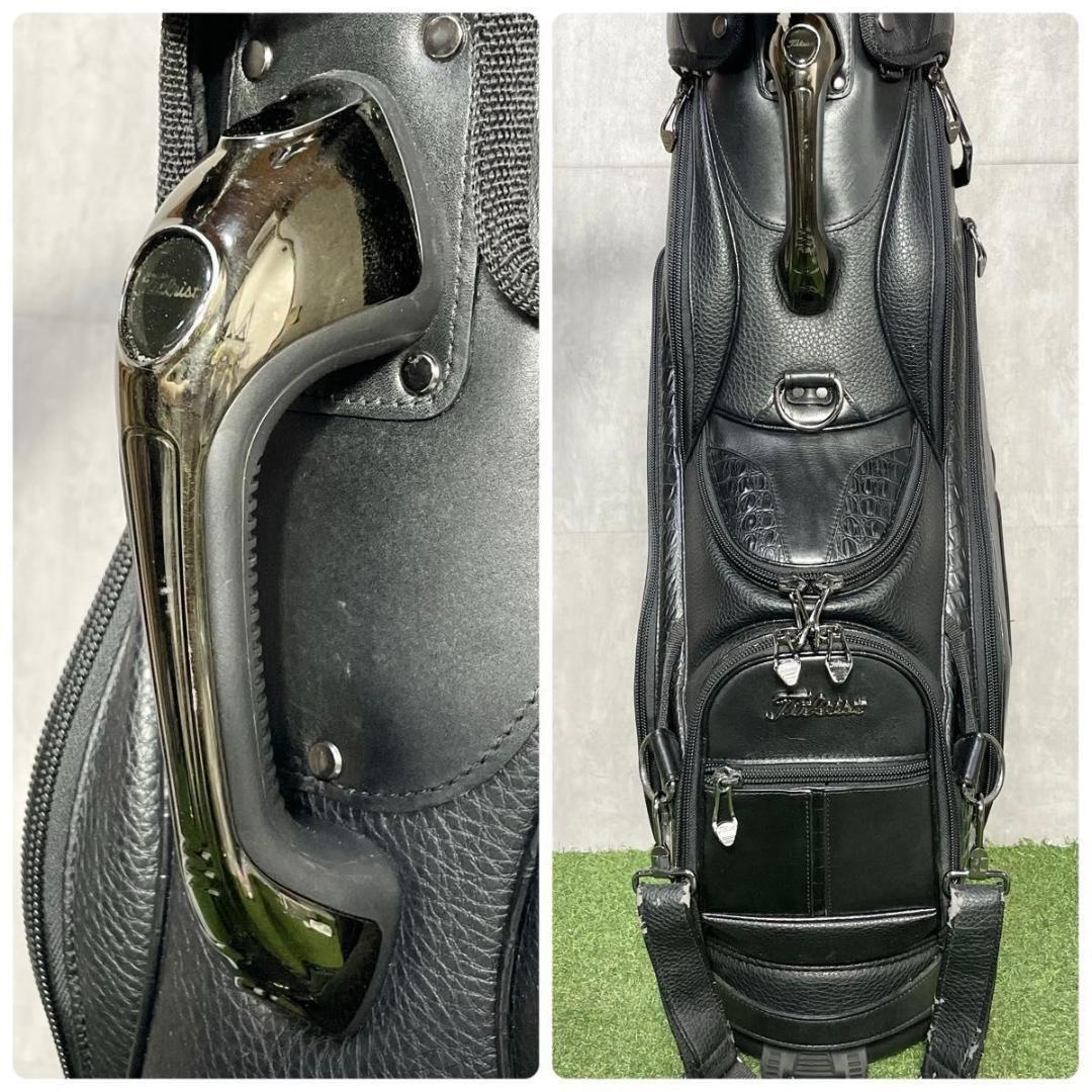 【激レア】タイトリスト ブラックリミテッド キャディバッグ ゴルフバッグ 限定