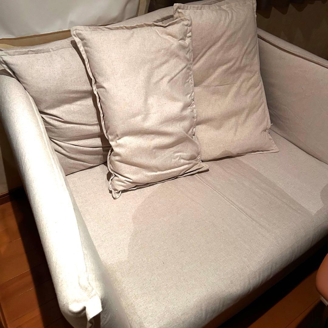 【廃盤品】IKEA バックセーレン 1.5人掛け ソファ