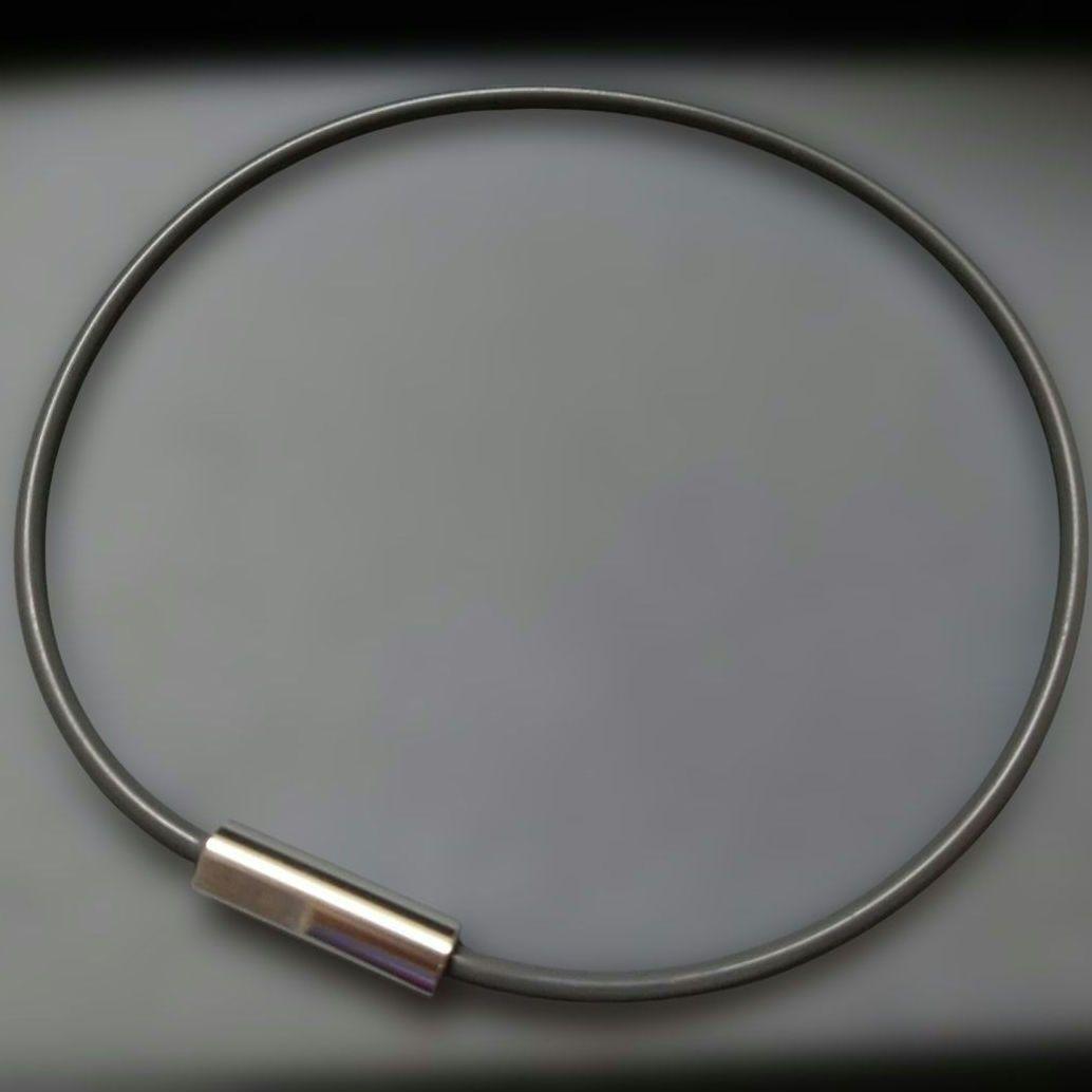 【未使用品】セブ SEV ネックレス 48cm 限定色グレー