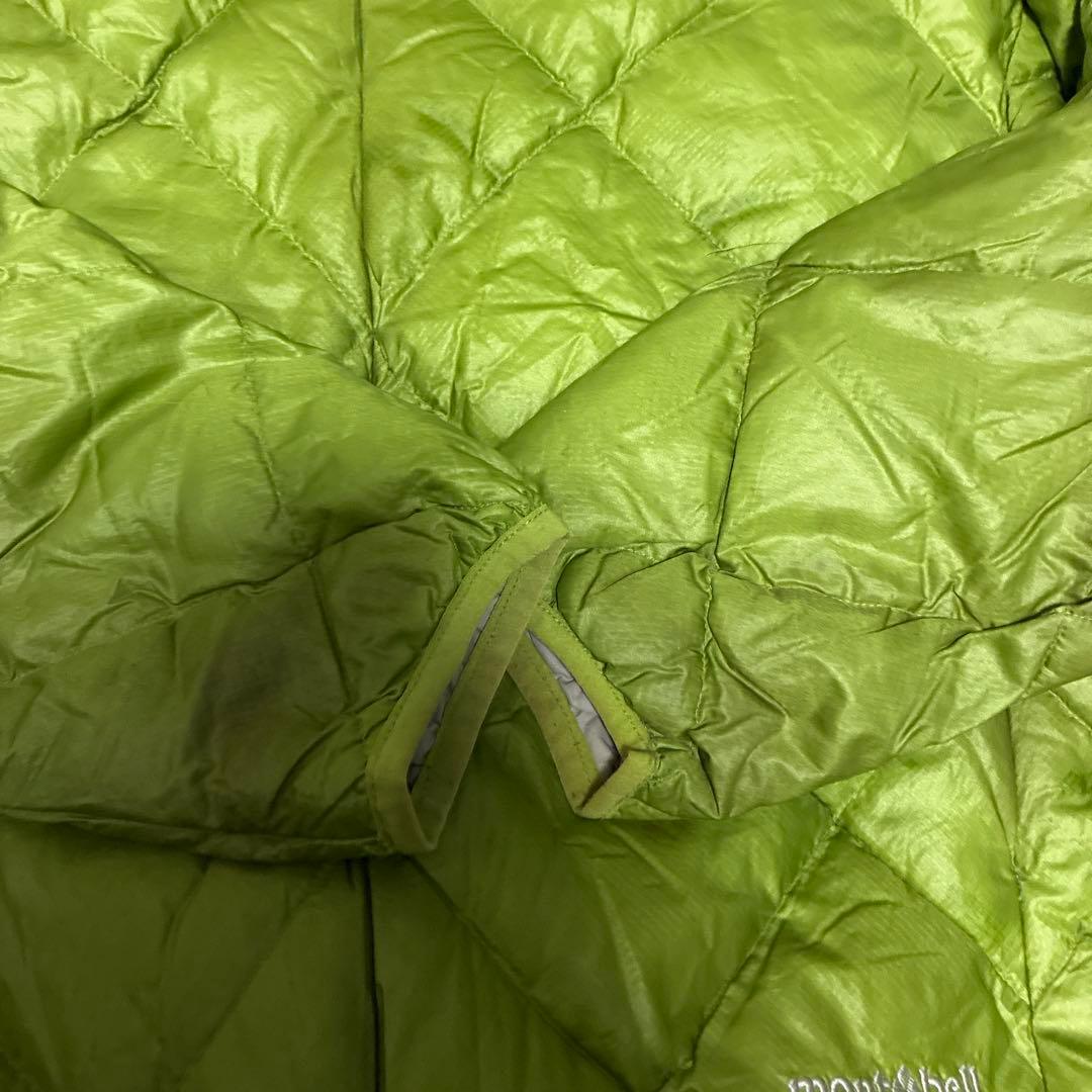 mont-bell ダウンジャケット キルティング短丈かつきくん着用