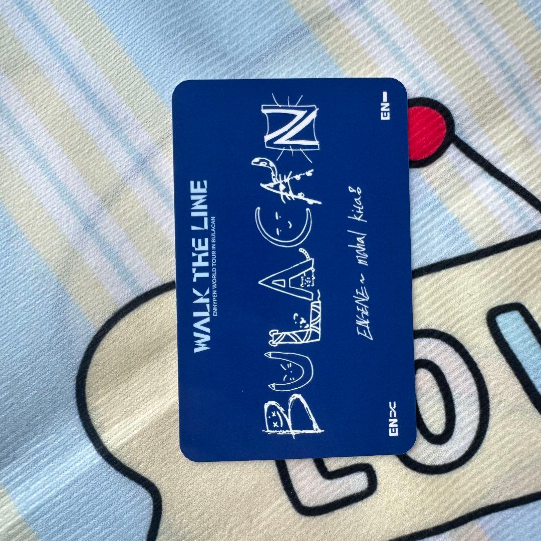 ENHYPEN ジョンウォン 公演 ブラカン Bulacan LINE トレカ