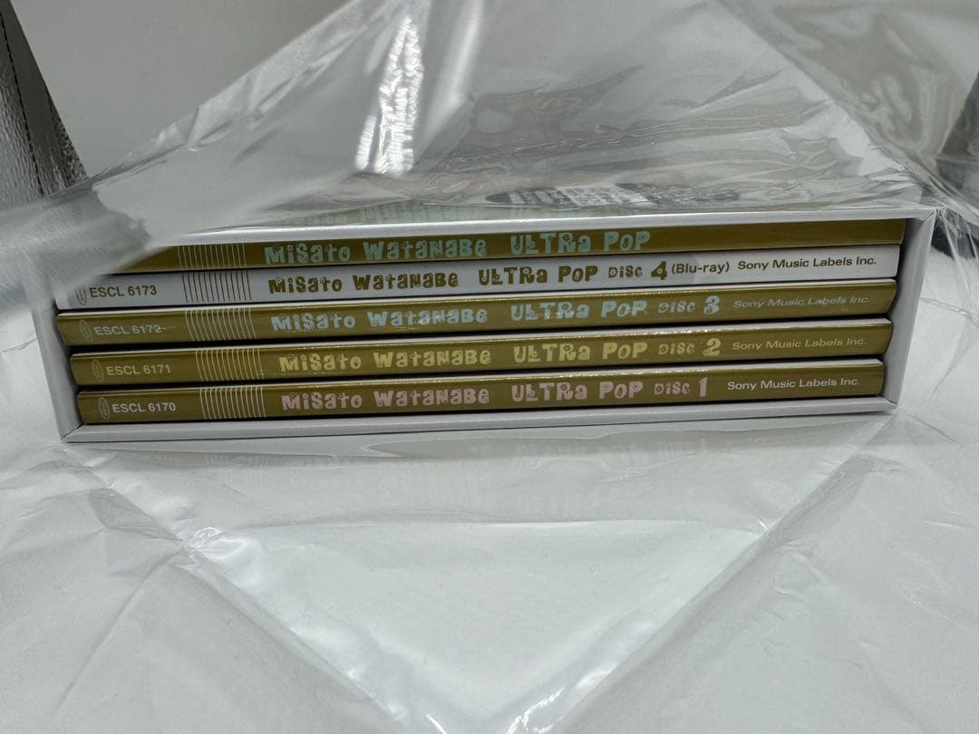渡辺美里 ULTRA POP 初回生産限定盤 3CD+Blu-ray BOX