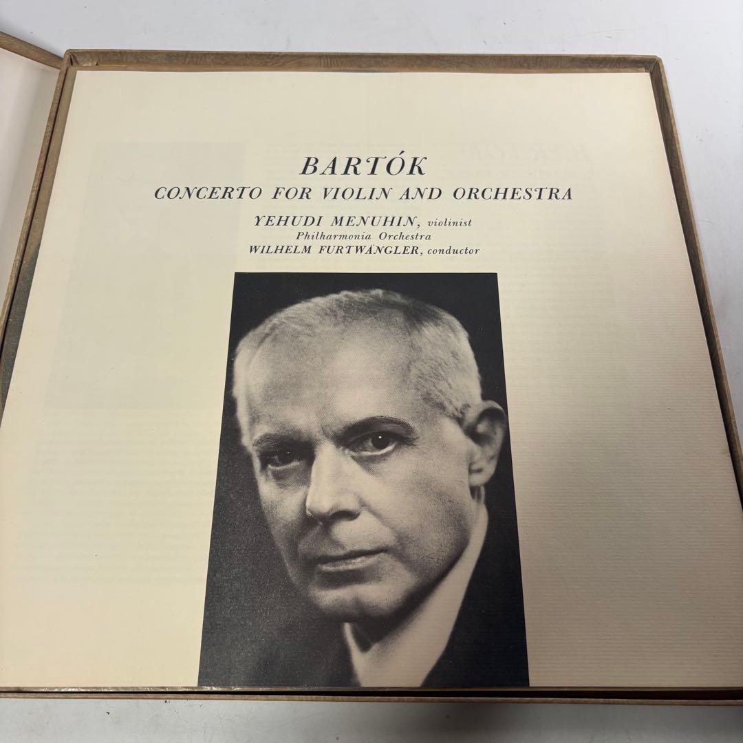 BARTOK VIOLIN CONCERTO LHMV-3 レコード
