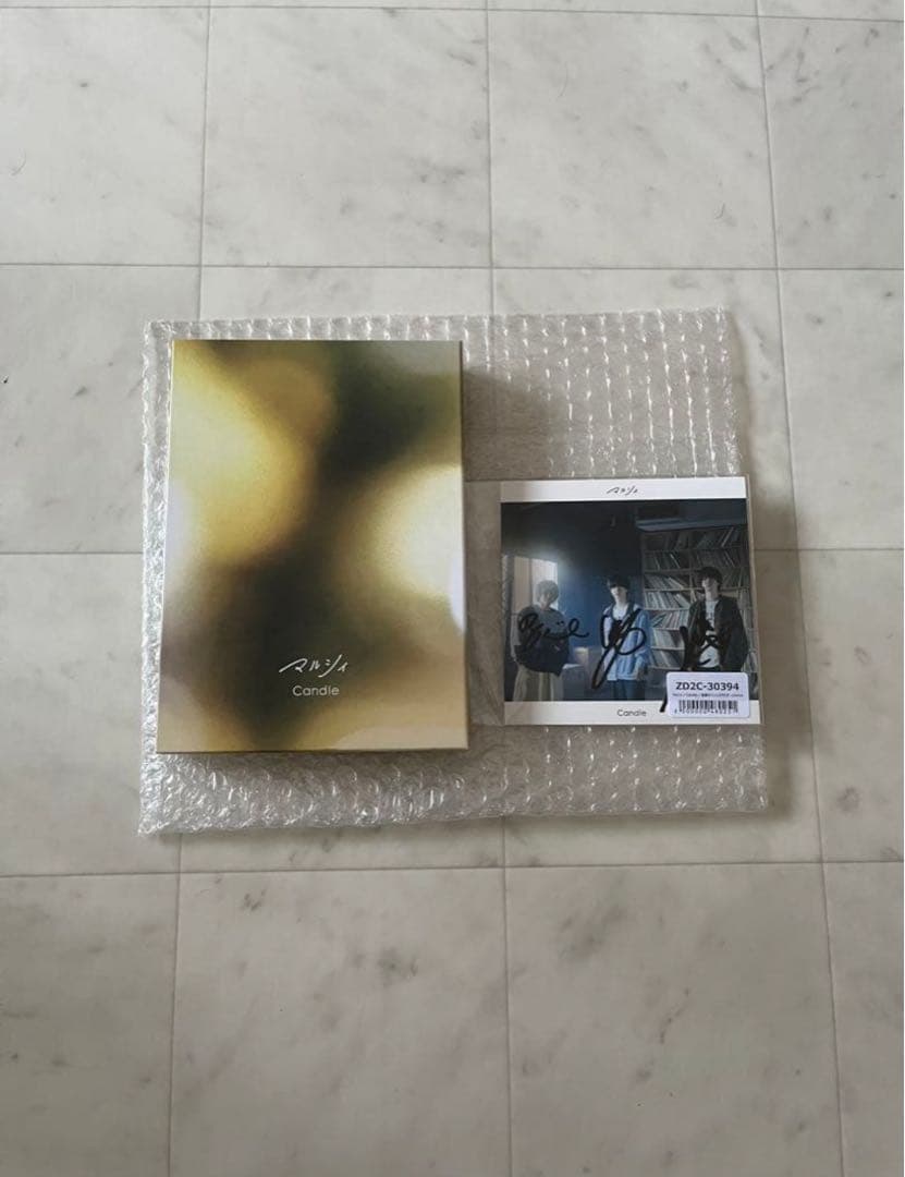 マルシィCandle Blue-ray 受注生産限定版 直筆サイン入り