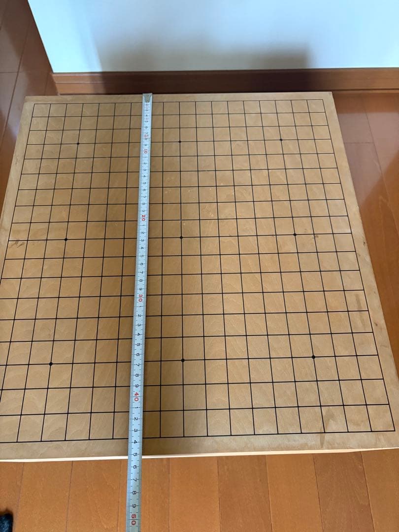 高級　碁盤　囲碁盤　木製　脚付き　厚い