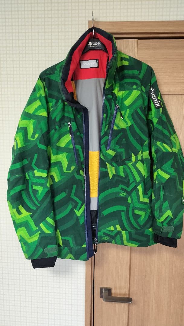 Phenix スキーウェア　スノーウェア　 ジャケット 緑