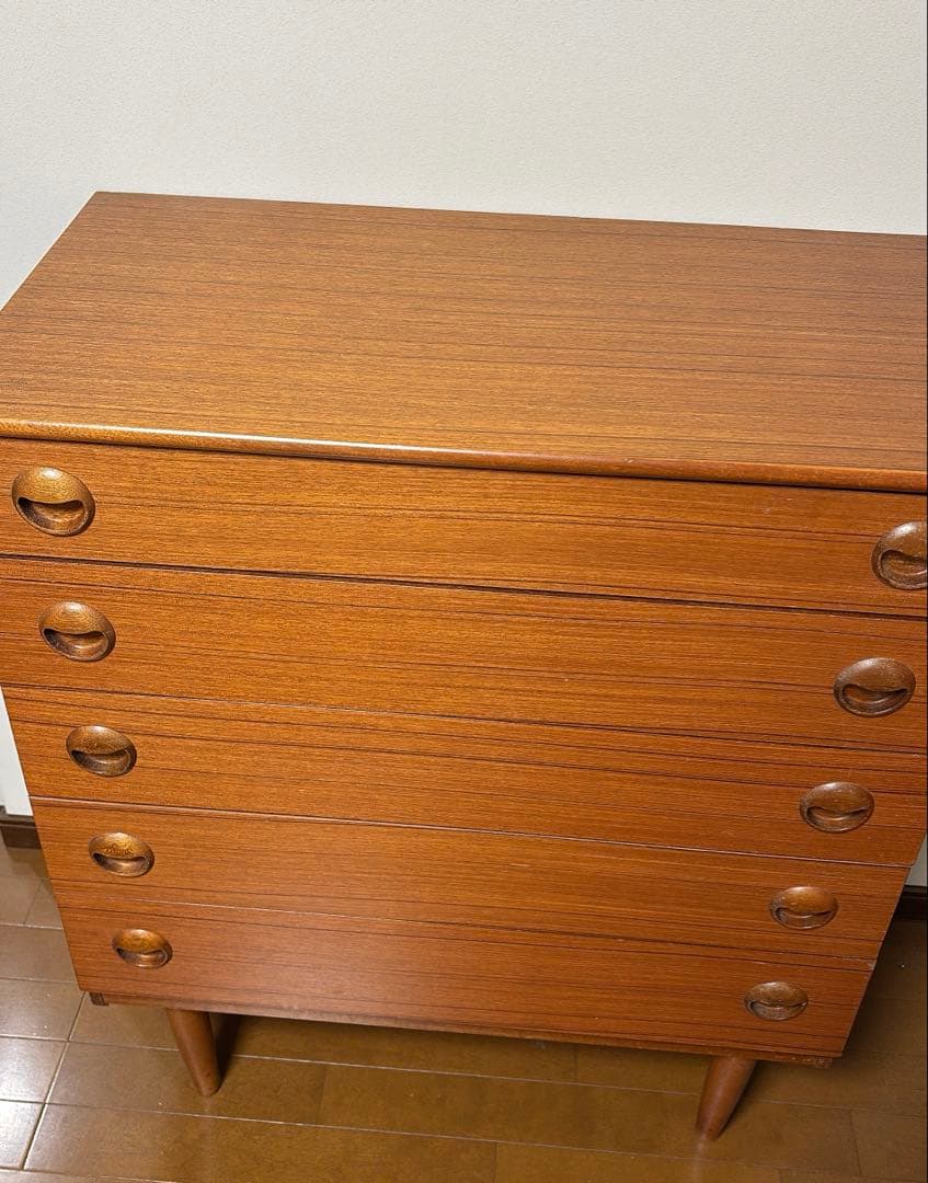 チェスト 5段 ヴィンテージ イギリス 北欧