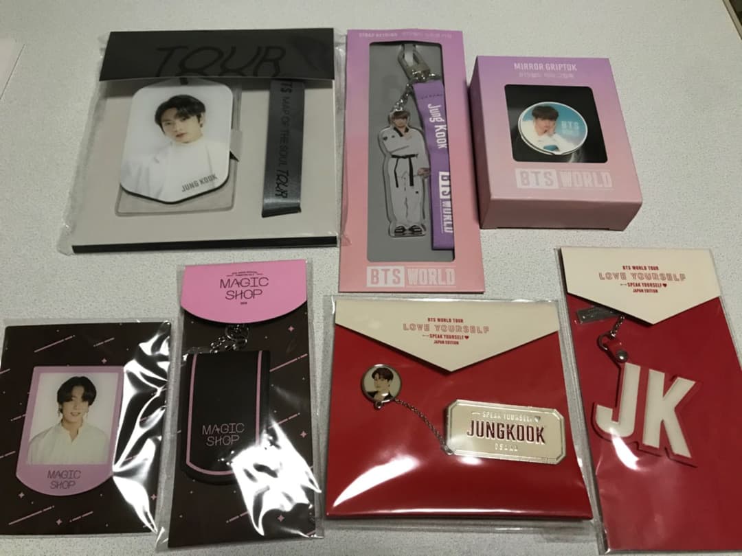 ジョングク 公式 グッズ