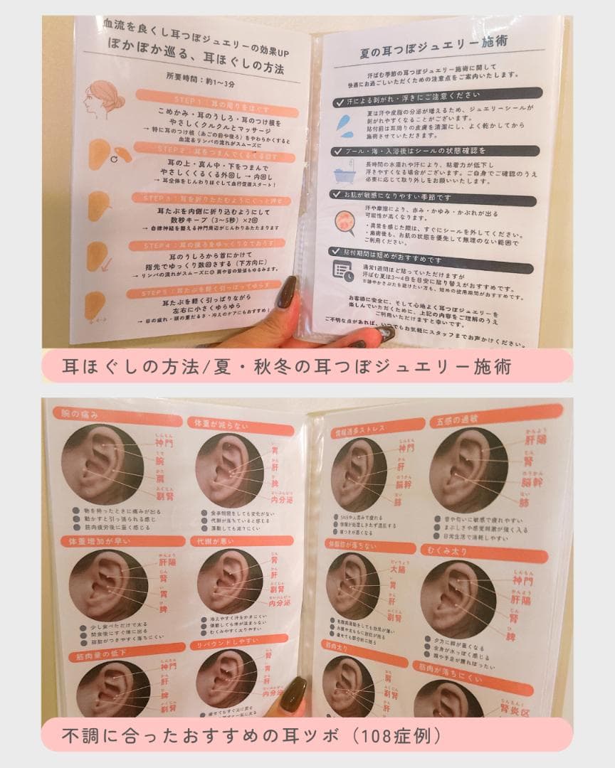 耳ツボジュエリー | 開業・メニュー化応援パック vol.2 | 耳ツボマップ