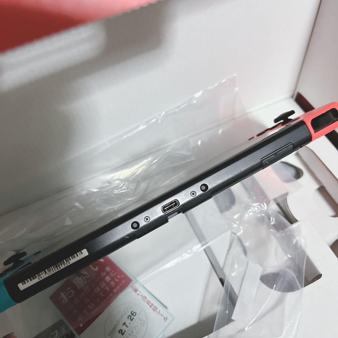 バッテリー強化型 Nintendo Switch 本体 赤青