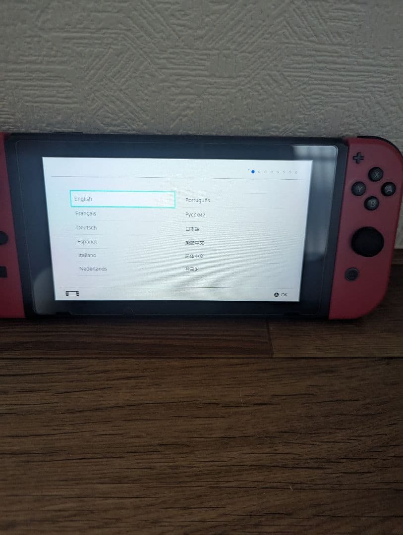 初期化済み　ニンテンドーSwitch　本体