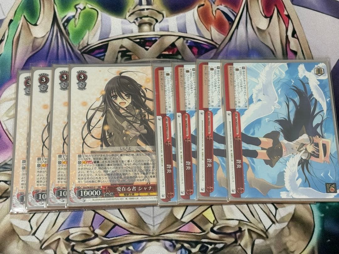 ヴァイスシュヴァルツ 灼眼のシャナ デッキ パーツ付き