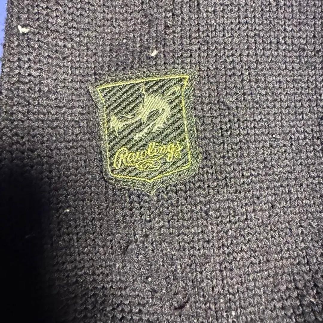 Rawlingsローリングス アウタージャケット黒フード付O(XL)