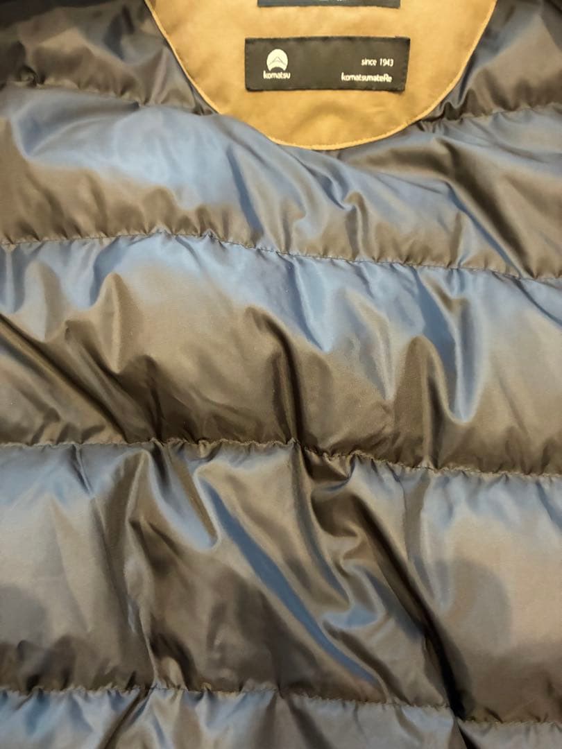 NANGA×UR /ナンガ×アーバンリサーチ　 ノーカラーダウンブルゾン