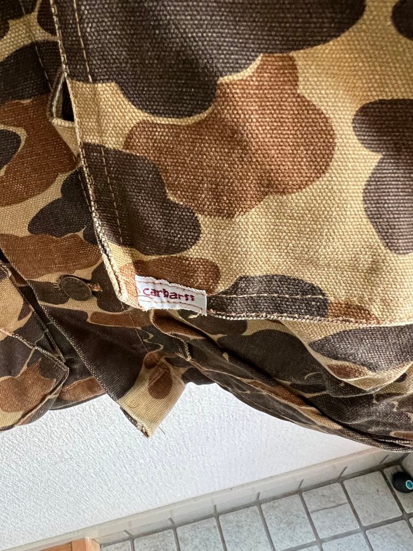 Carhartt ダックカモ ハンティングジャケット ジャンク