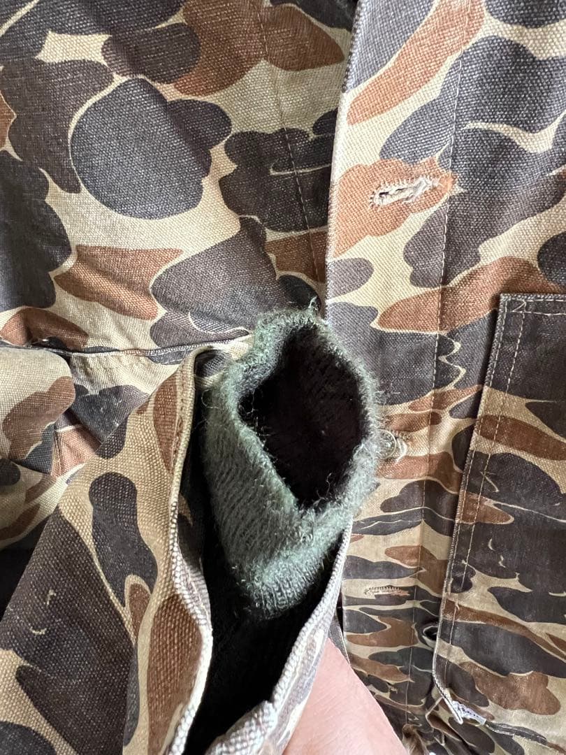 Carhartt ダックカモ ハンティングジャケット ジャンク