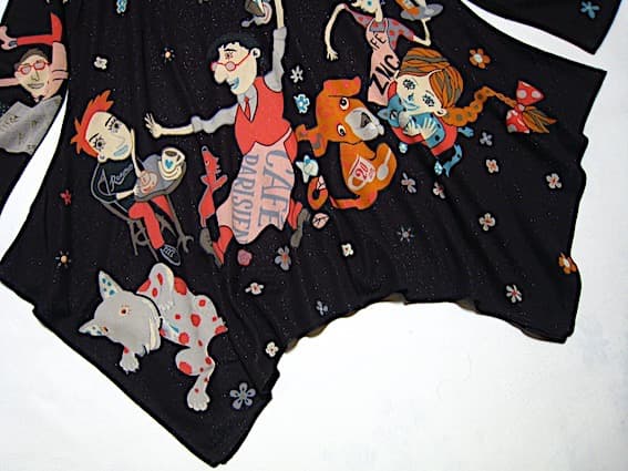 トクコプルミエヴォル☆新同品！パリのコーヒーショップ ハイネックチュニック☆