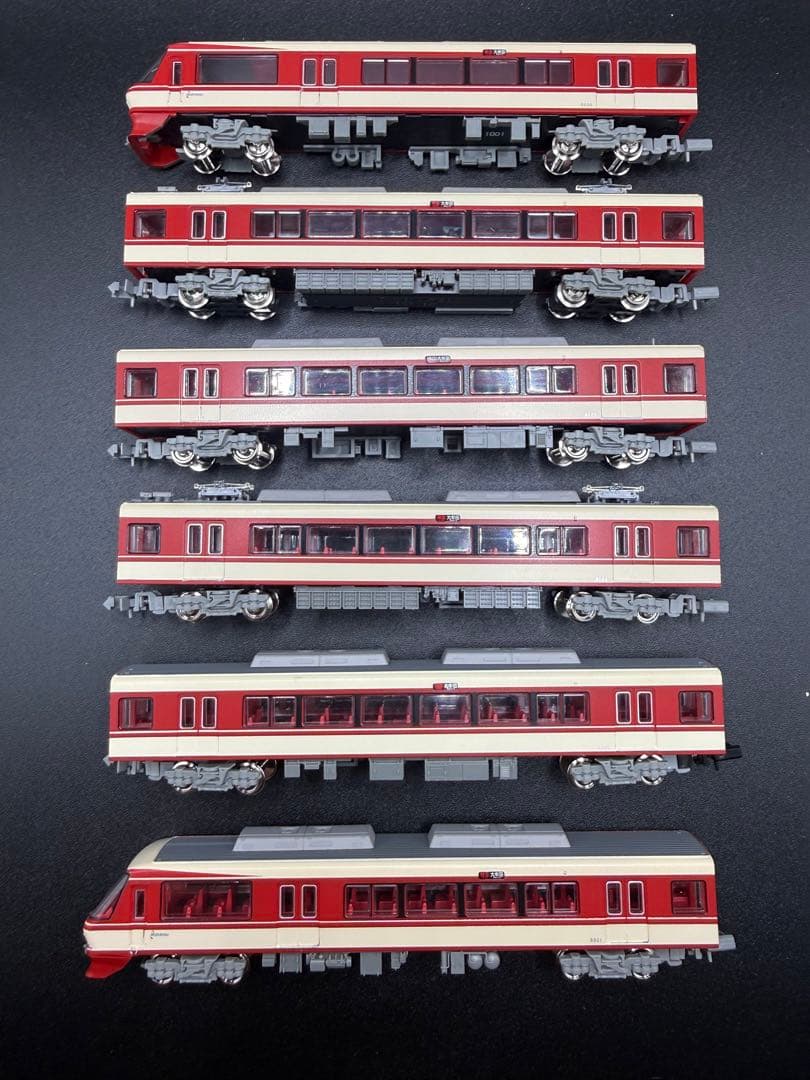 鉄道コレクション　西日本鉄道8000形6両セット(N化済み)西鉄