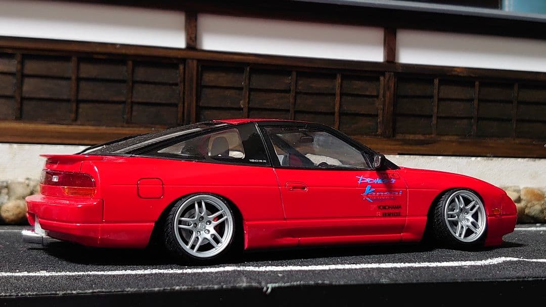 1/24 アオシマ 180sx 完成品