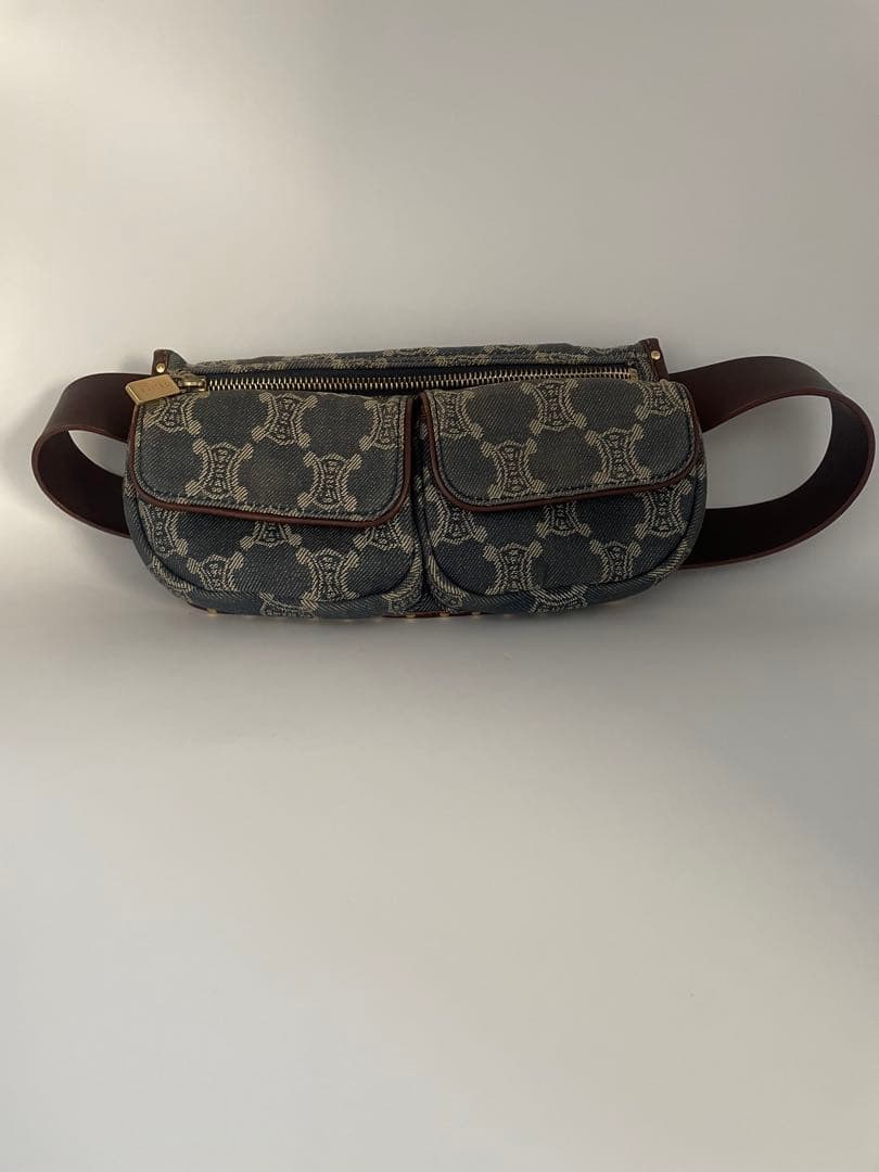 CELINE　セリーヌ　デニム　 ウエストポーチ