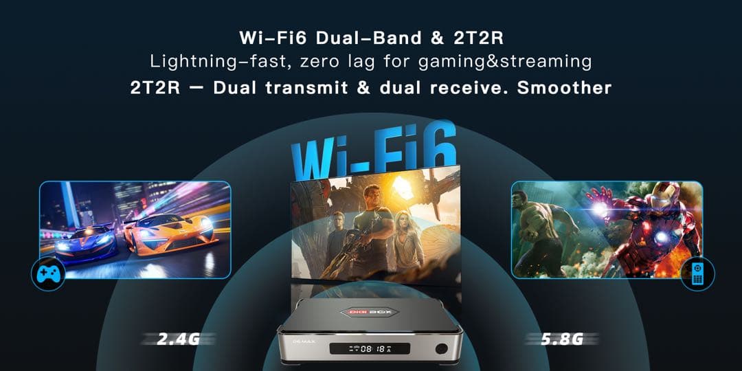 即時発送DIGIBOX D6 MAX｜8K対応｜千兆LAN 168時間見逃し