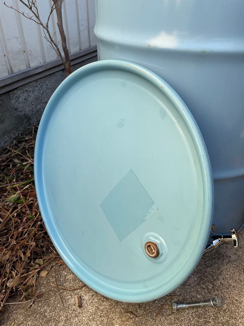 ☆ナターリア ドラム缶 一斗缶 焼却炉セット ドラム缶用蓋付き