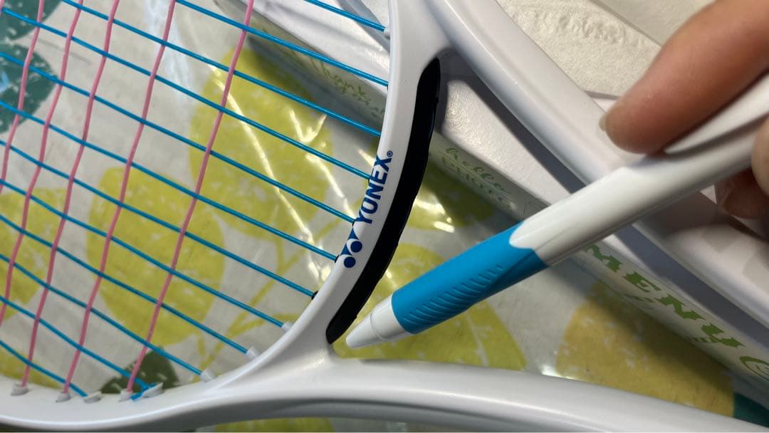 ジオブレイク50VS（バックは新品です）＋ガット新品MSフォース20ポンド張り