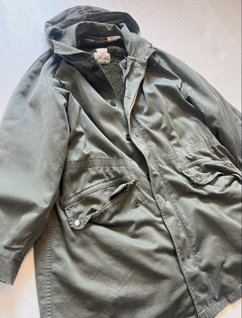 【極美品】70sフランス軍 M64フィールドパーカー ボアライナー ヴィンテージ