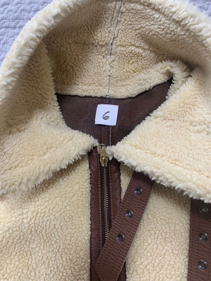 ROKU ロク 6 B-3 ボアジャケット　36