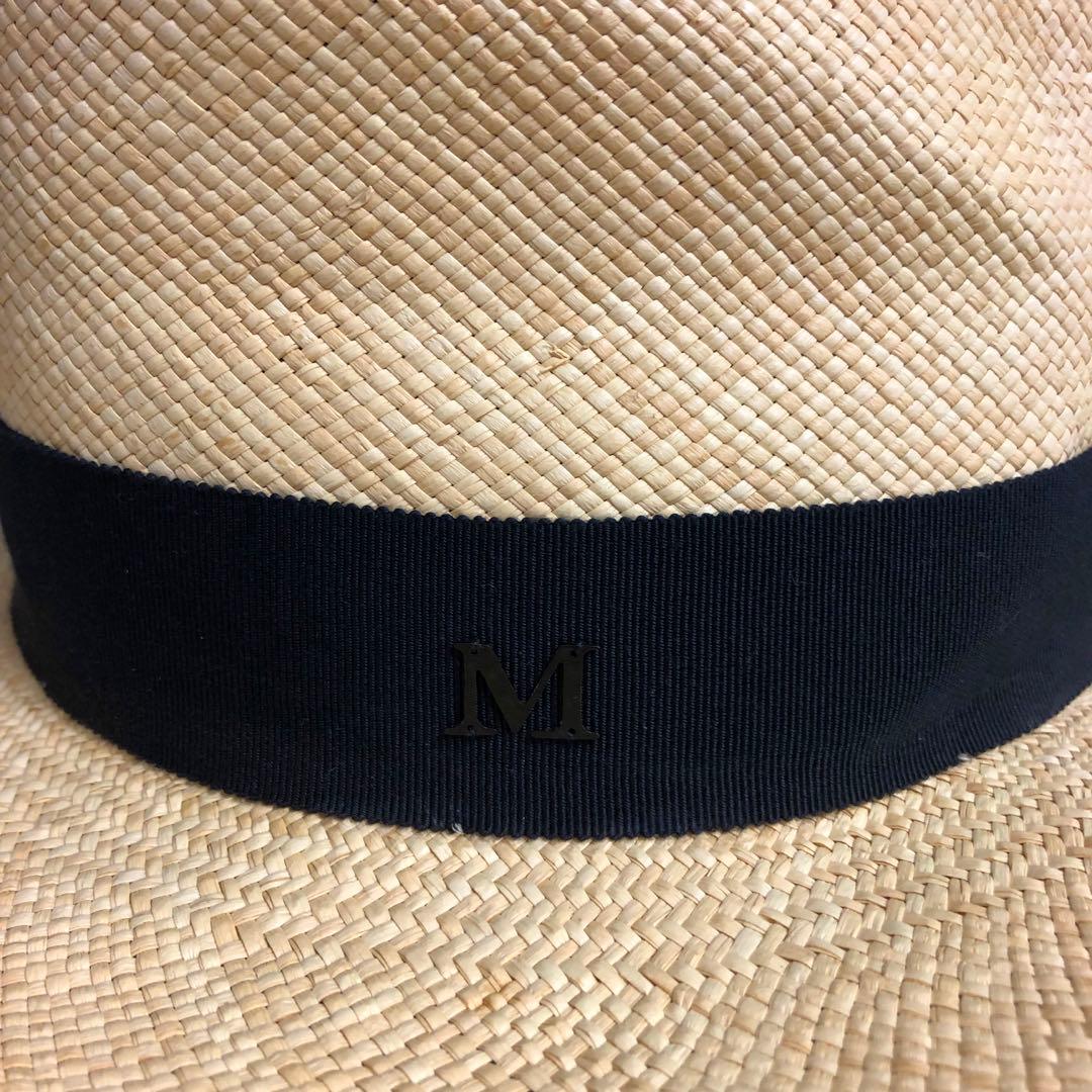 ■ MAISON MICHEL メゾンミッシェル ストローハット 麦わら