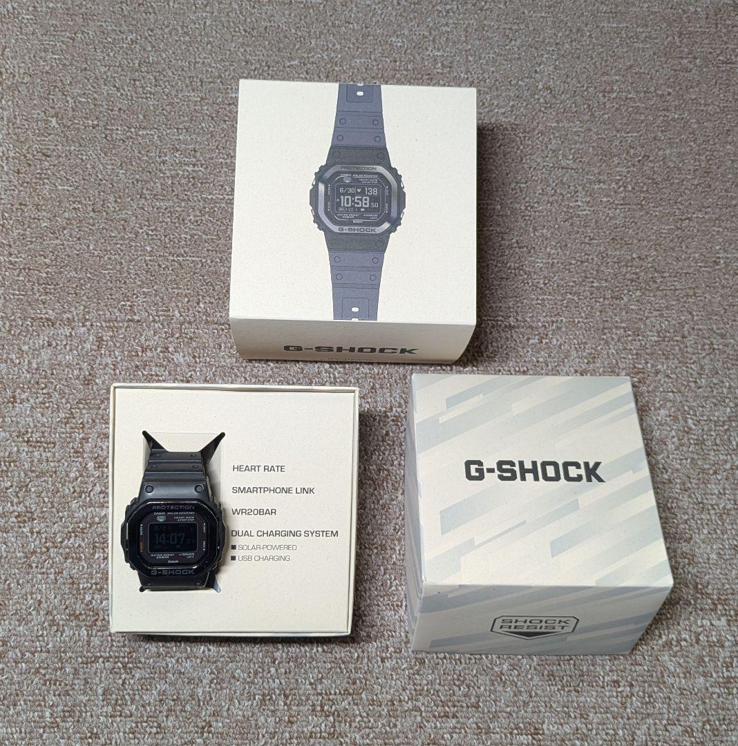 G-SHOCK DW-H5600MB ブラック スマートウォッチ