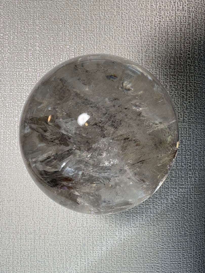 ブラジル産水晶　丸玉